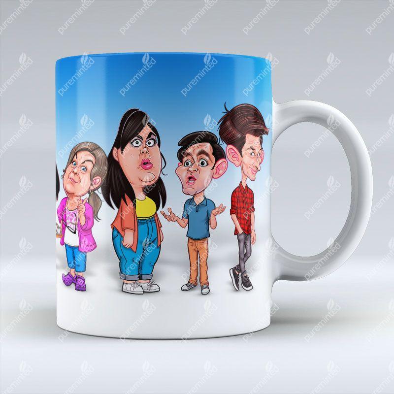 A Few Doors Doon - Lineup - Blue Mug