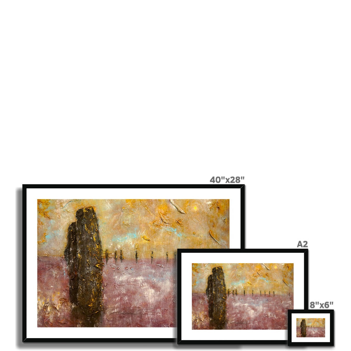 Brodgar Mist Orkney Art Prints