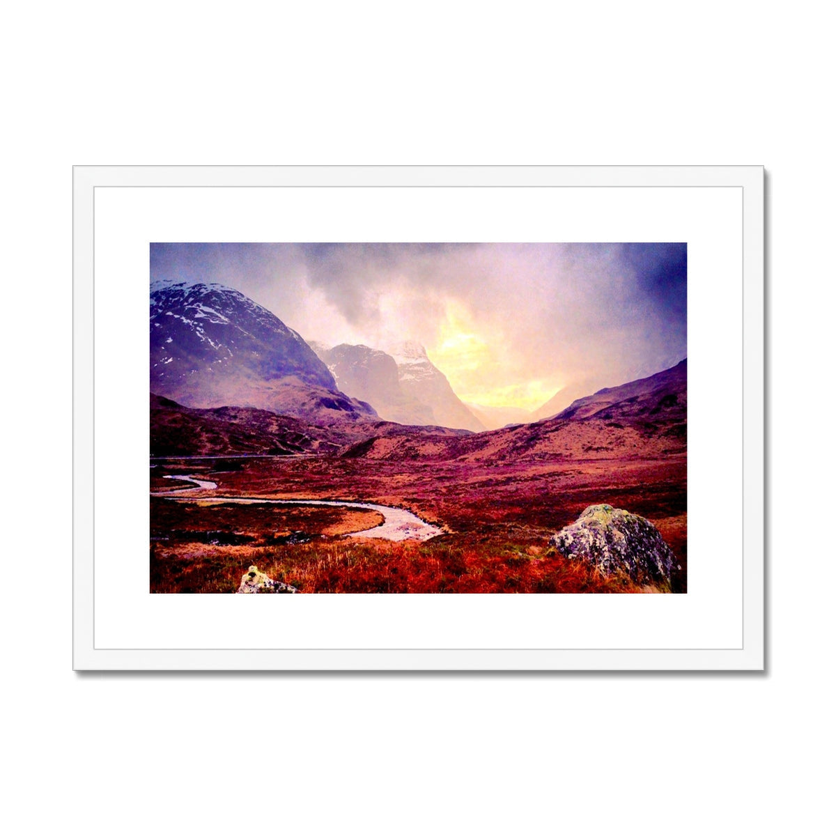 A Brooding Glencoe Art Prints