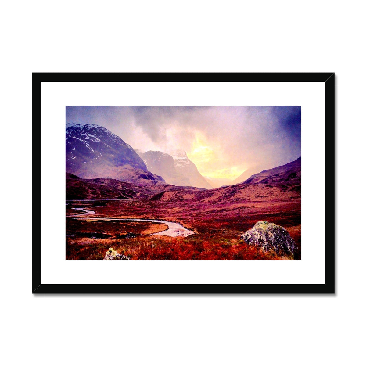A Brooding Glencoe Art Prints