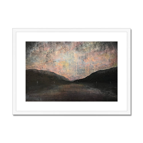 A Brooding Loch Lomond Art Prints
