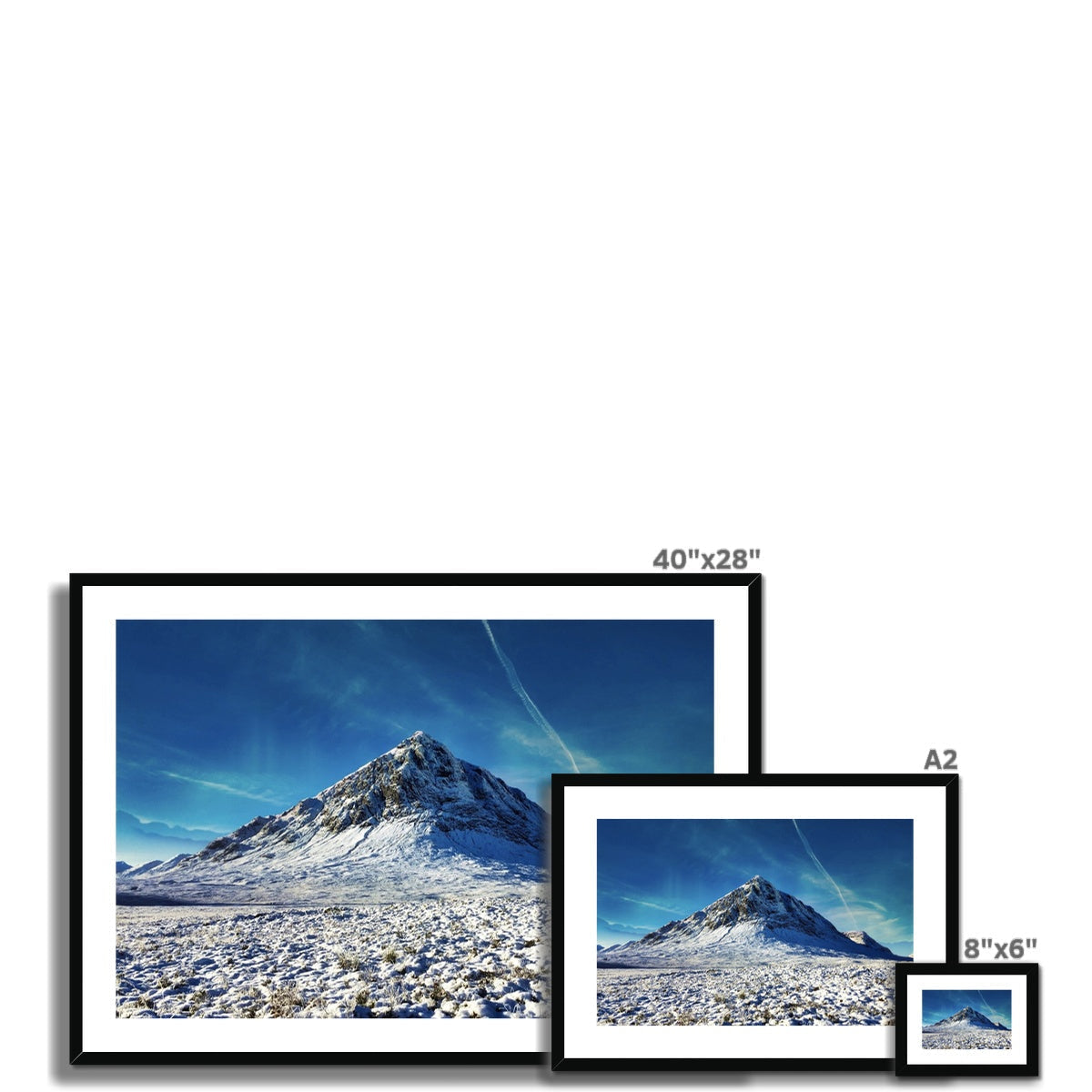 Buachaille Etive Mor Winter Art Prints