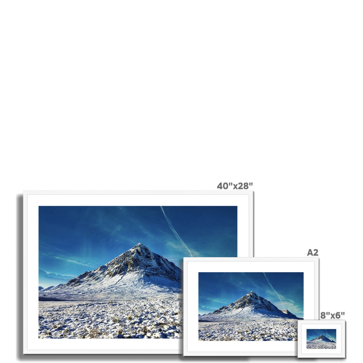 Buachaille Etive Mor Winter Art Prints