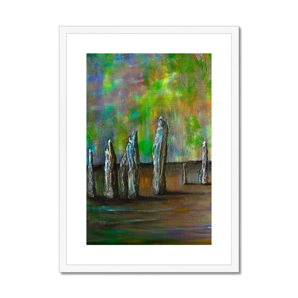 Callanish Northern Lights Art Prints