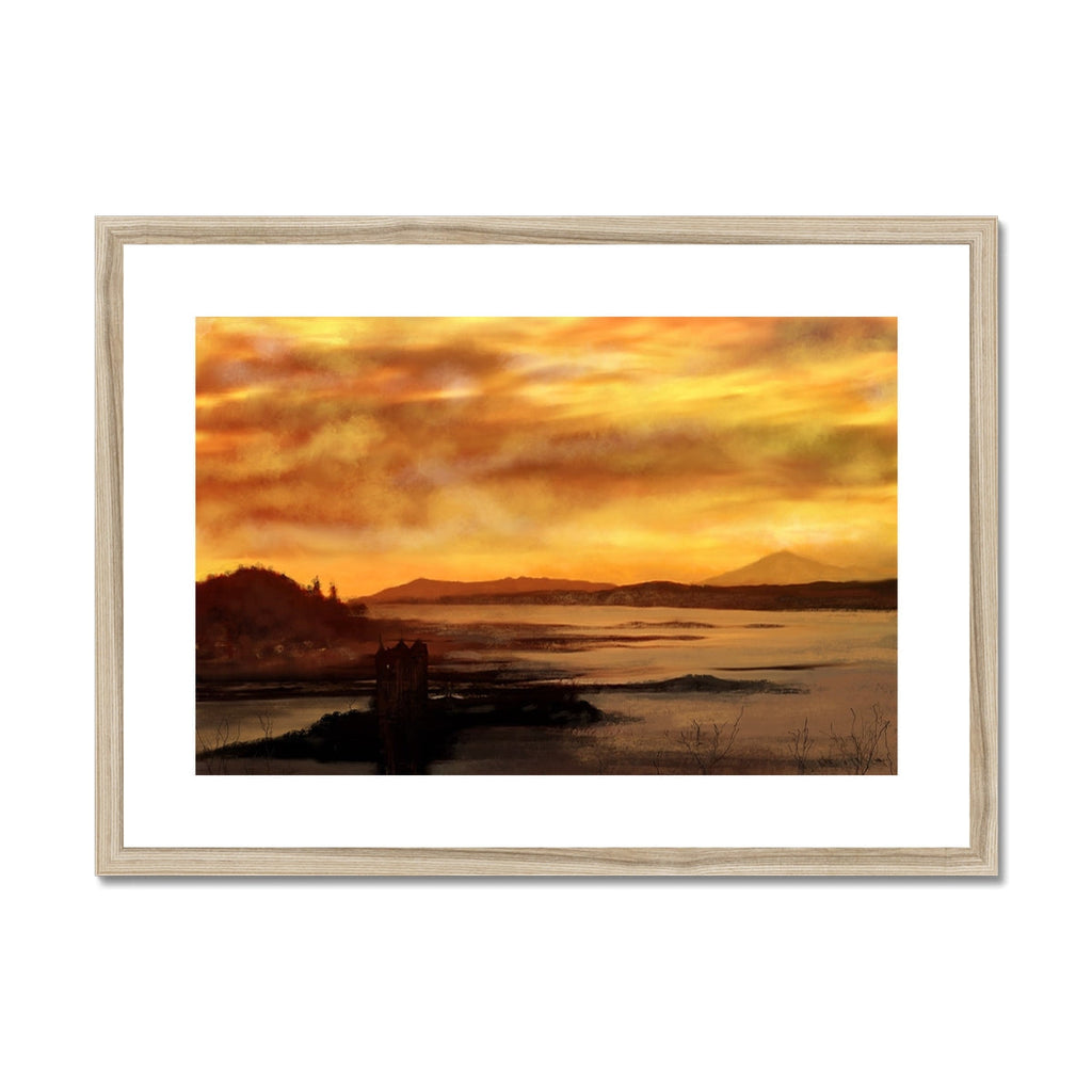 Castle Stalker Dusk Art Prints