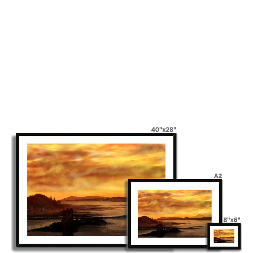 Castle Stalker Dusk Art Prints