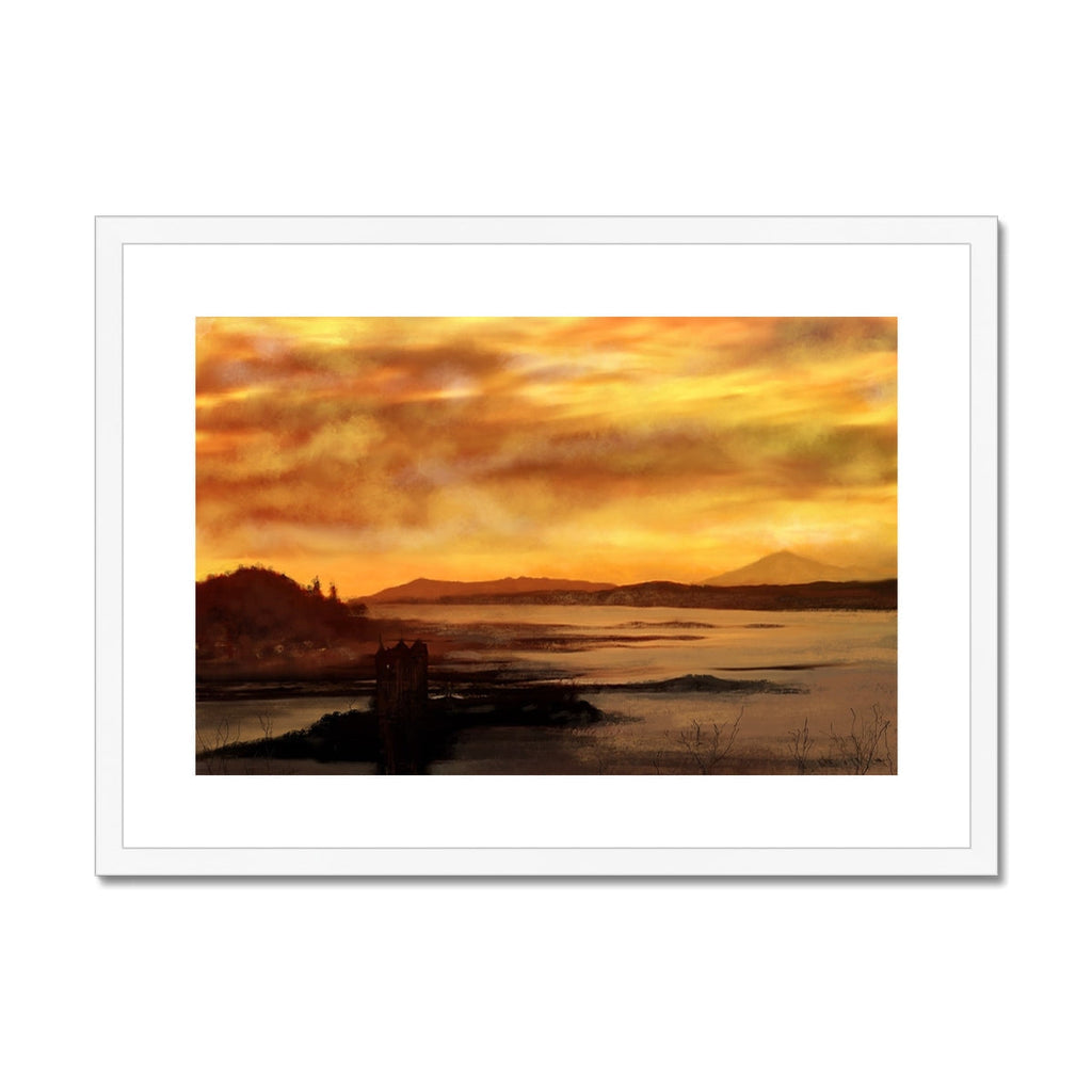 Castle Stalker Dusk Art Prints
