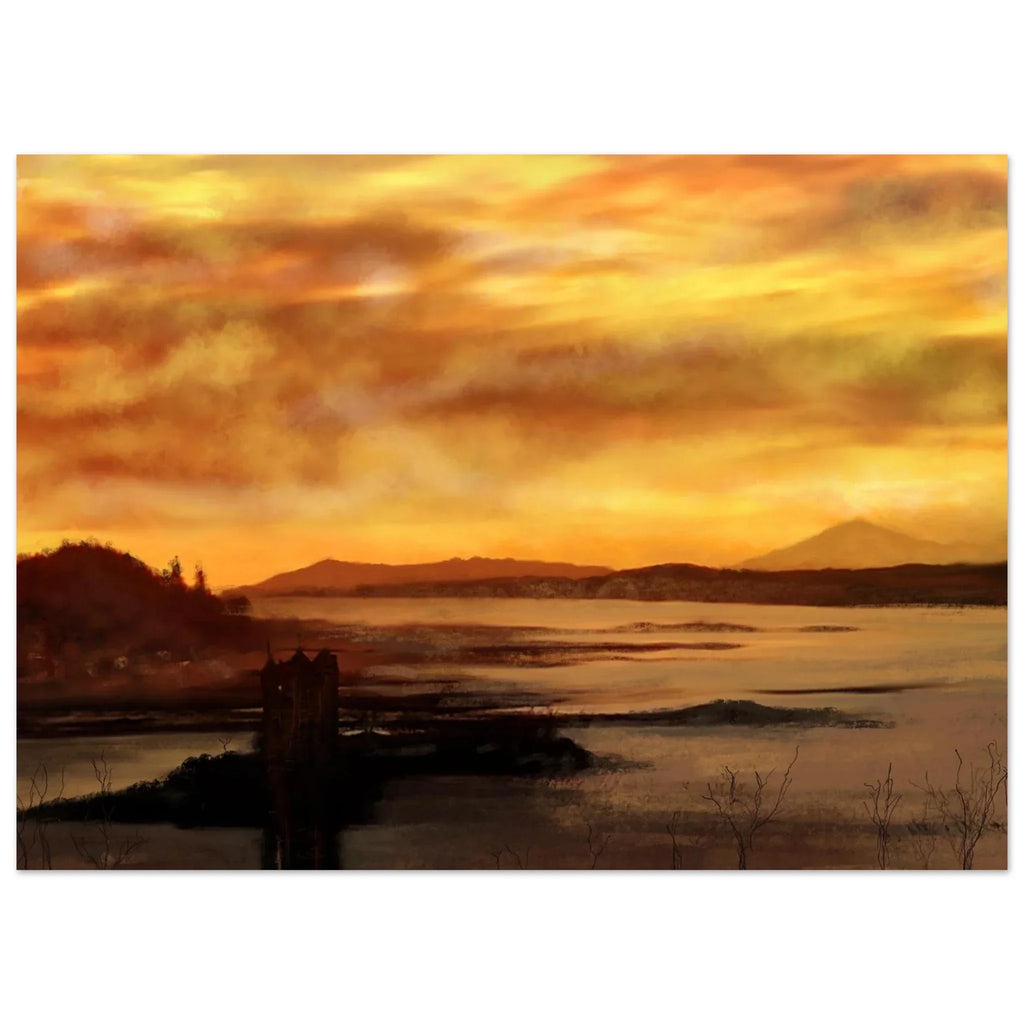 Castle Stalker Dusk | Scotland In Your Pocket