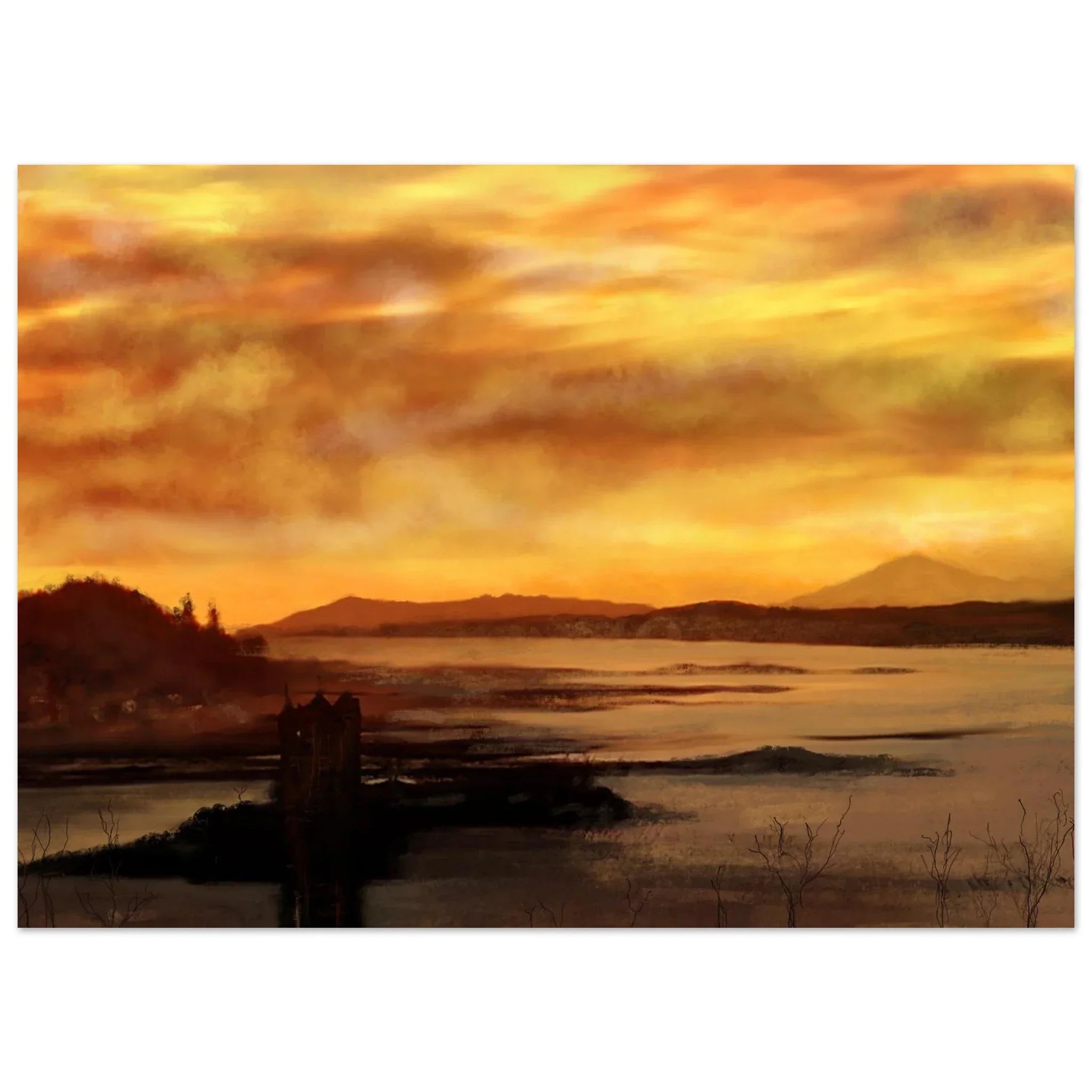 Castle Stalker Dusk | Scotland In Your Pocket
