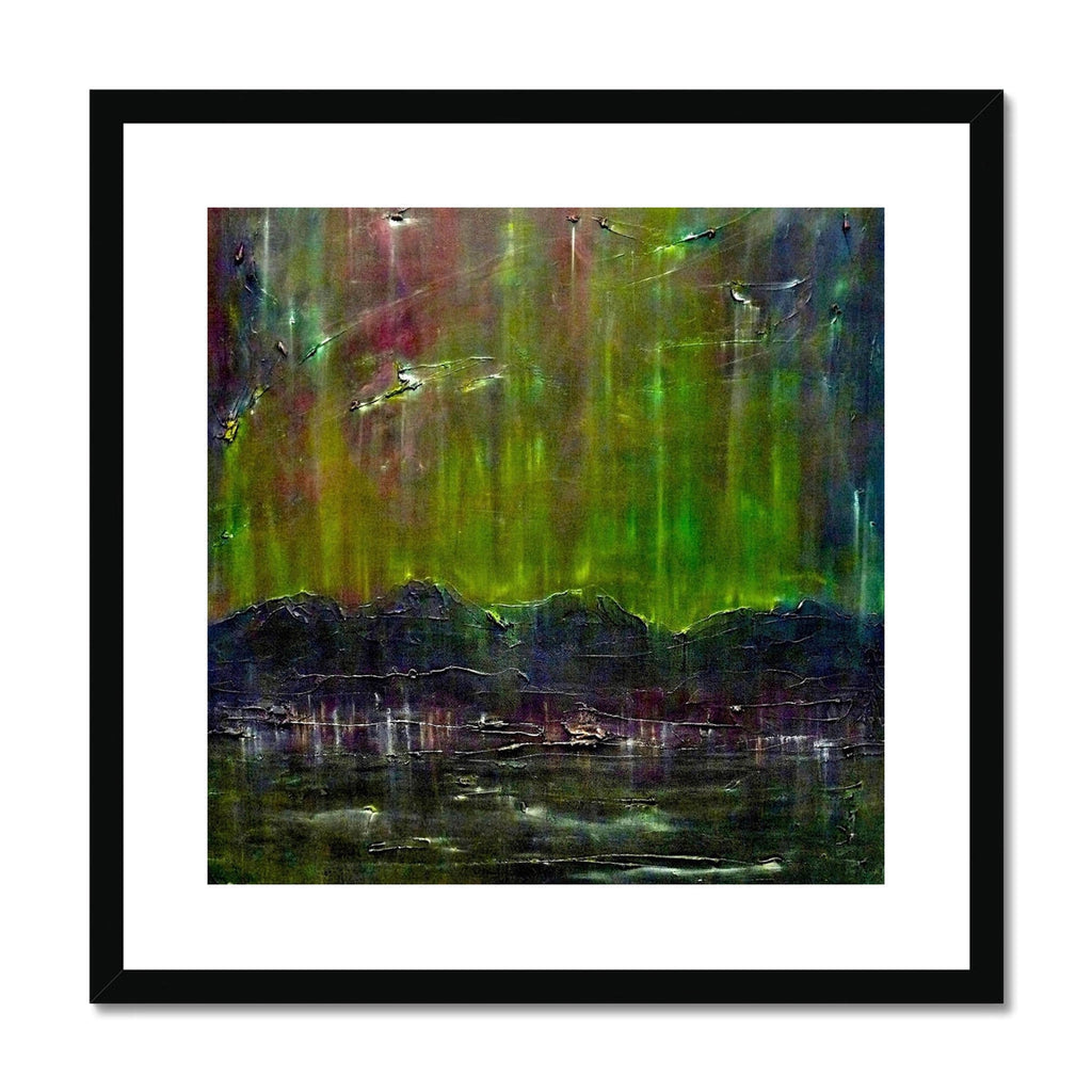 Cromarty Harbour Northern Lights Art Prints