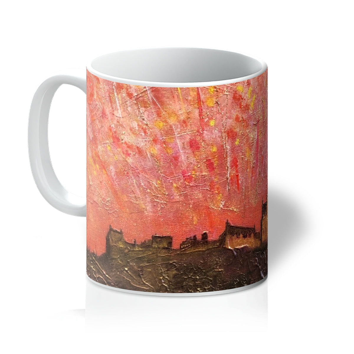 Edinburgh Castle Fireworks Mug