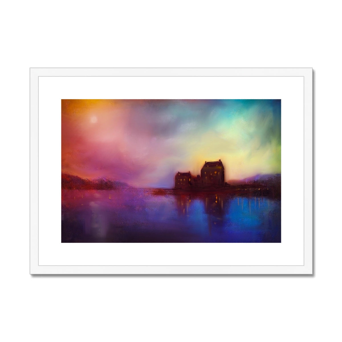 Eilean Donan Castle Sunset Art Prints