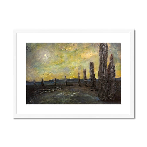 Ein ätherischer Ring aus Brodgar-Kunstdrucken
