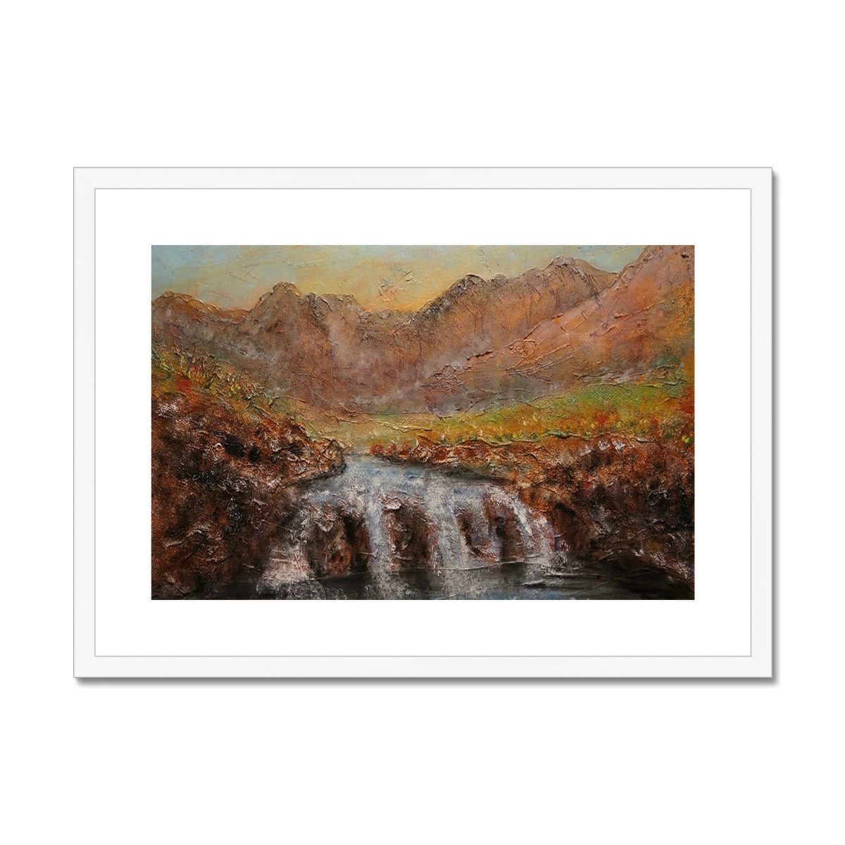 Fairy Pools Skye Dawn Art Prints