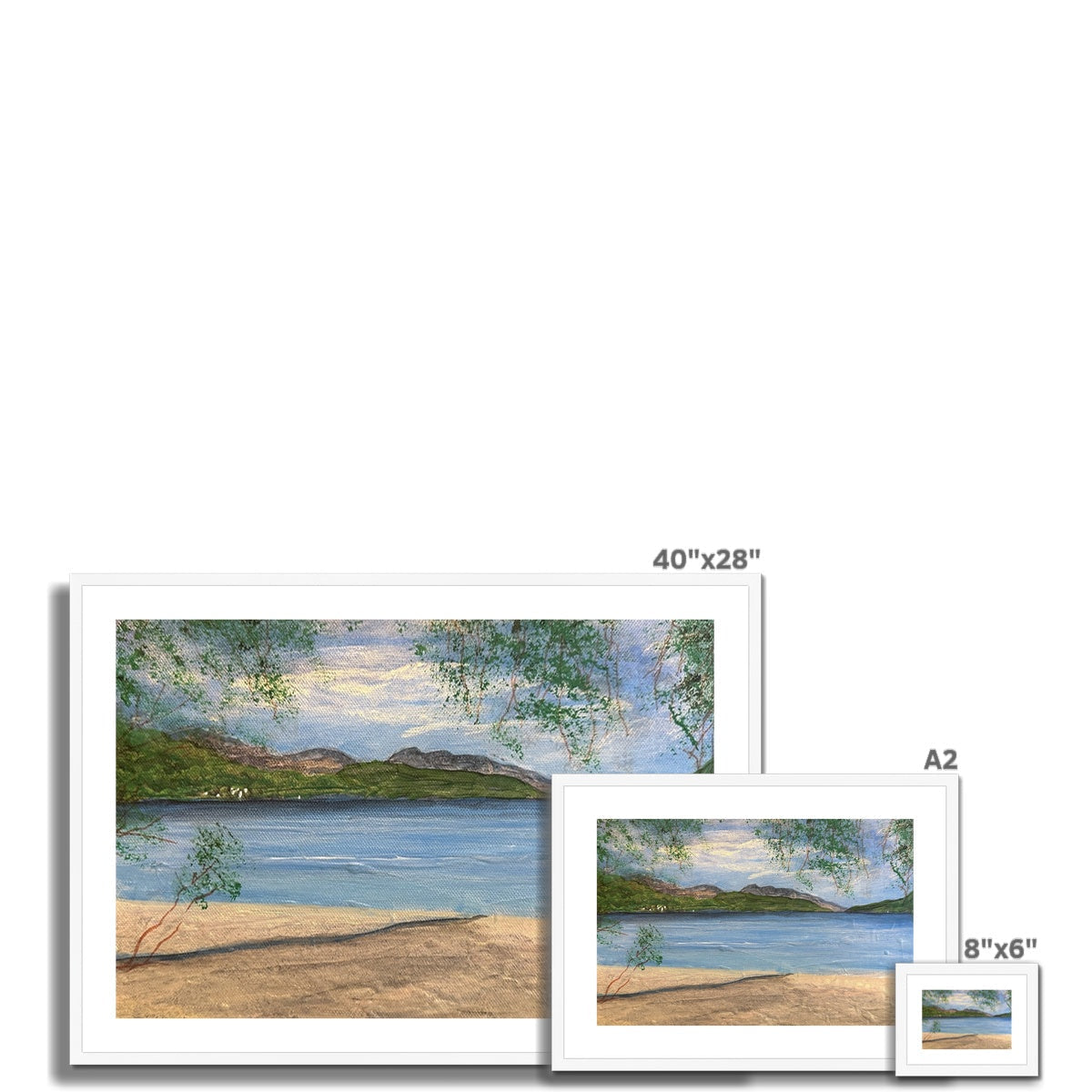 Firkin Point Loch Lomond Art Prints