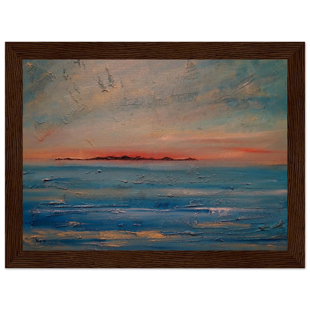 Sonnenuntergang am Gigha | Schottland in Ihrer Tasche