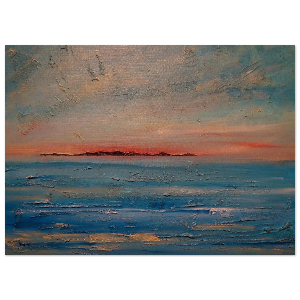 Sonnenuntergang am Gigha | Schottland in Ihrer Tasche