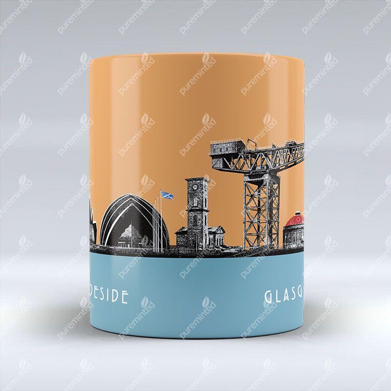Glasgow Clydeside - Silhouette Mug