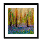 Estampes artistiques de jacinthes des Highlands