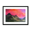 Into The Glencoe Dusk Art Prints