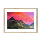 Into The Glencoe Dusk Art Prints