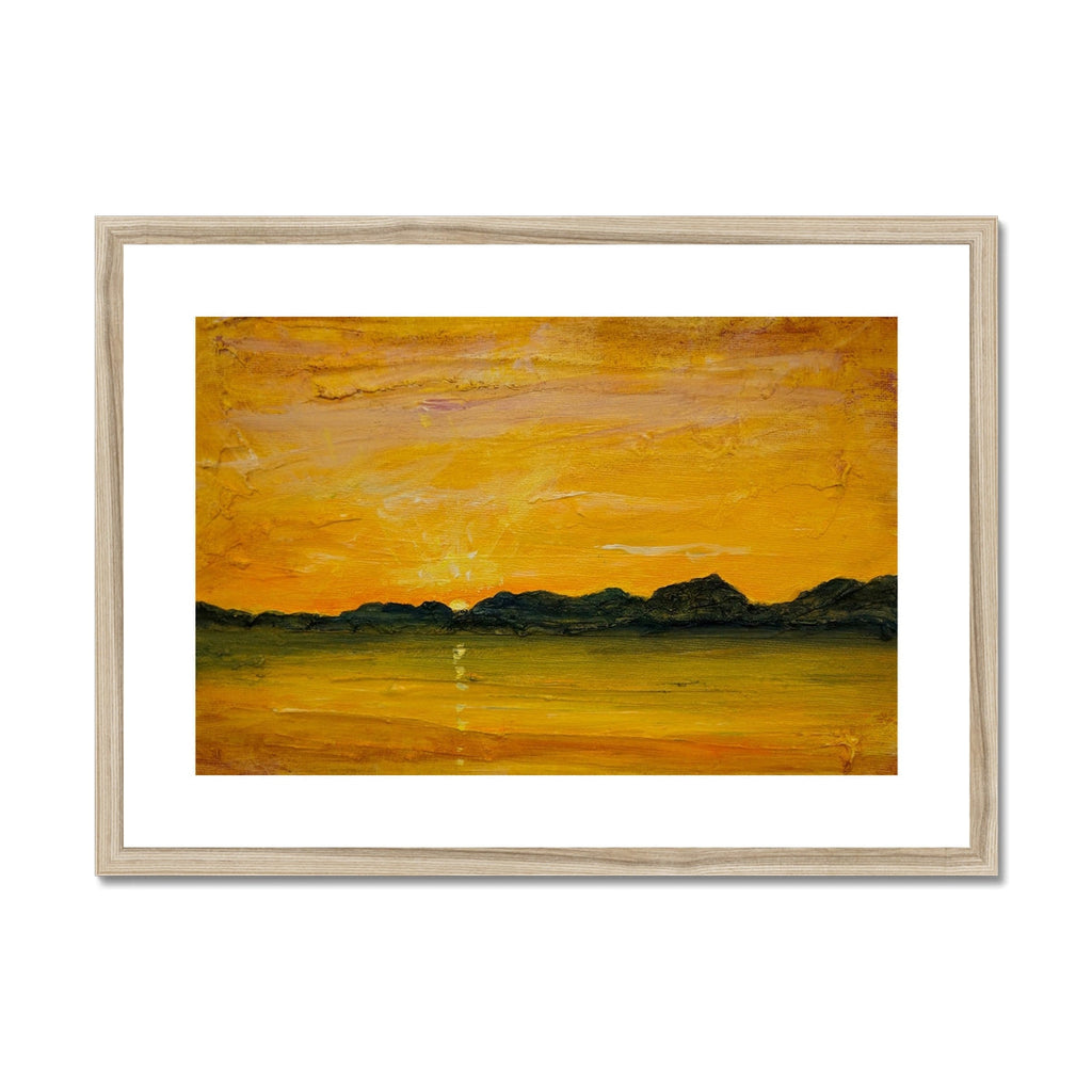Jura Sunset Art Prints