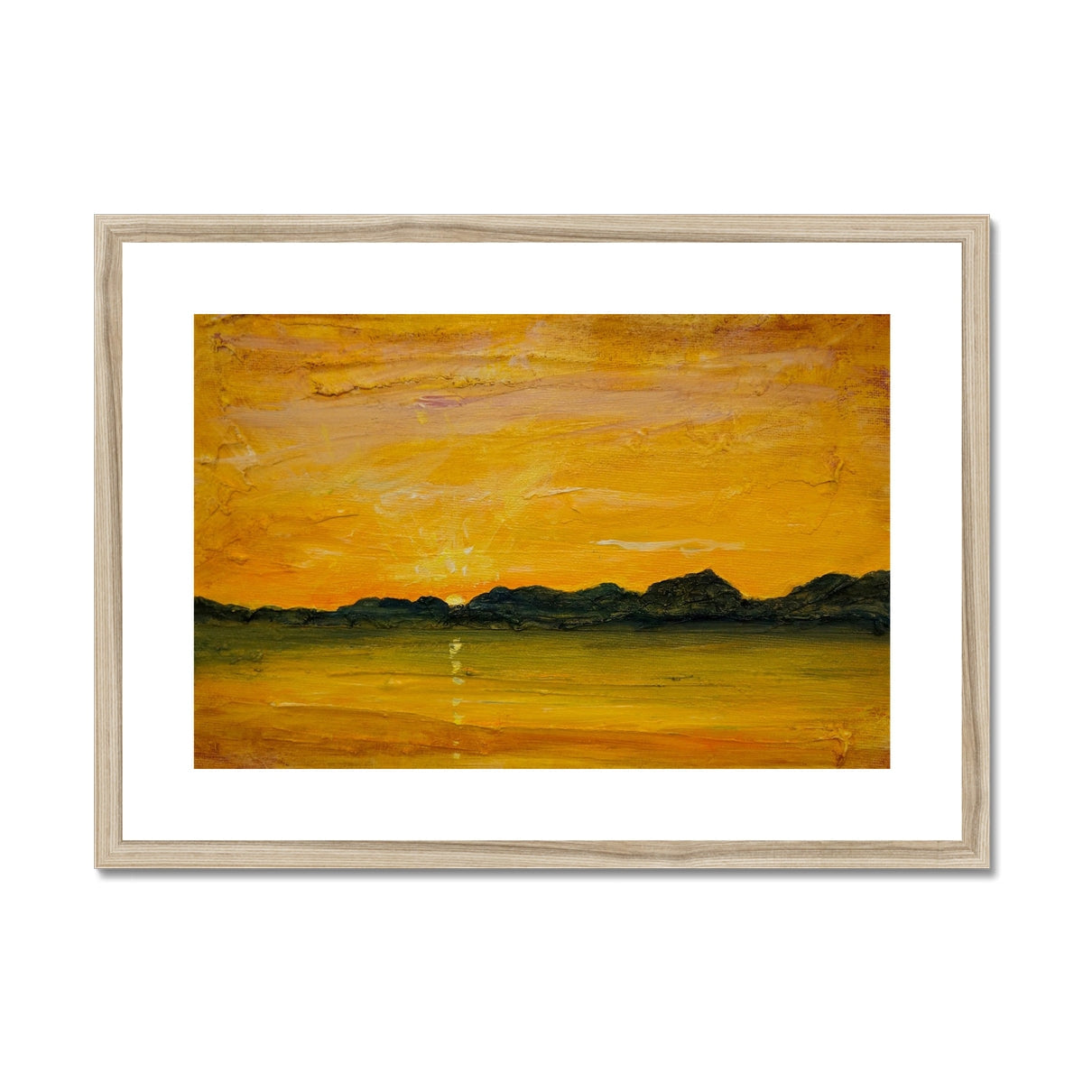 Jura Sunset Art Prints