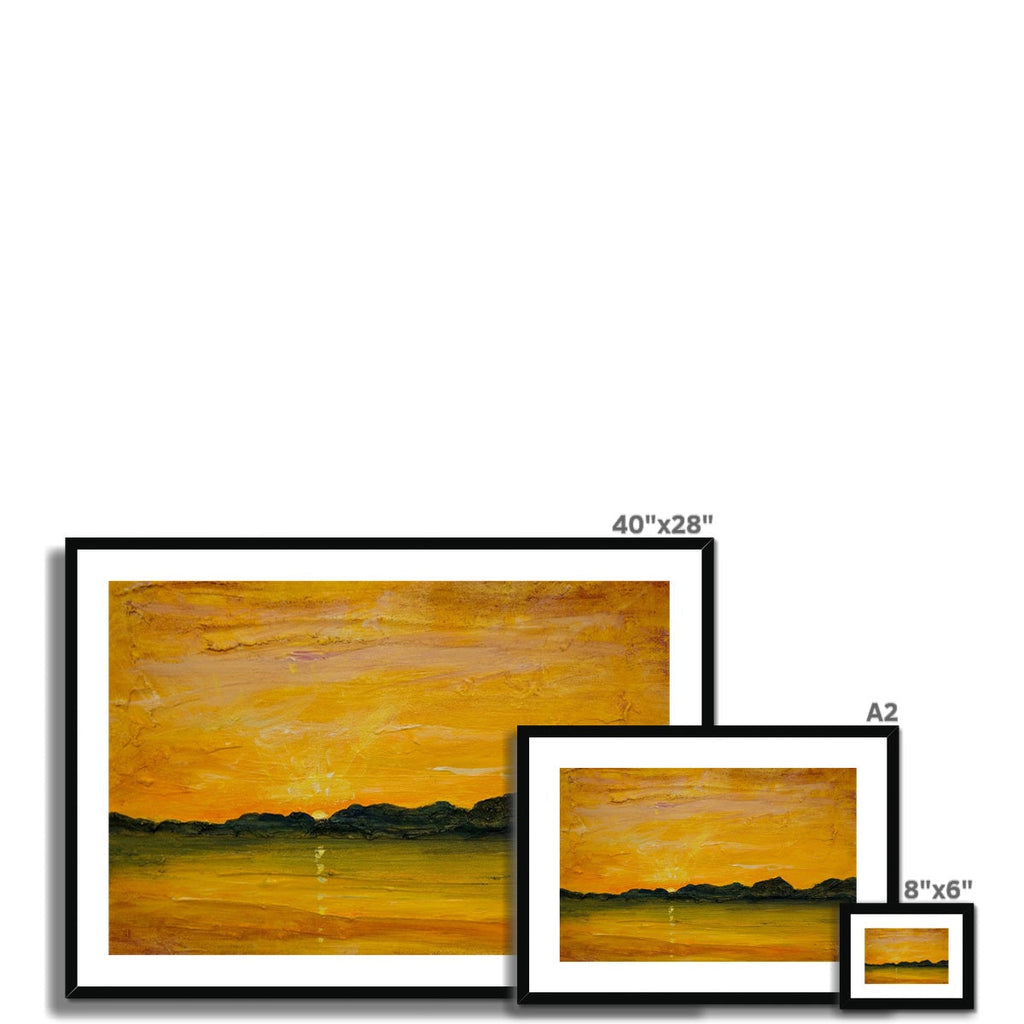 Jura Sunset Art Prints