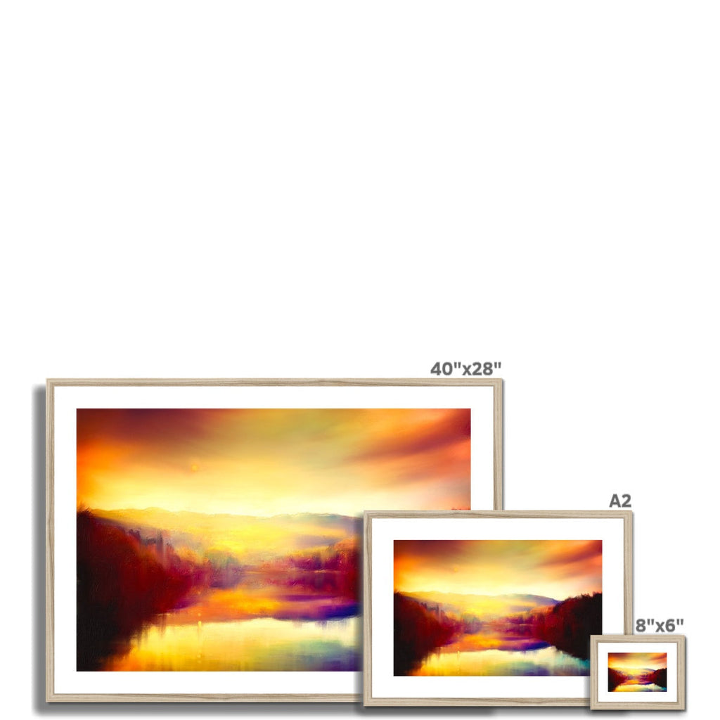 Loch Faskally Dusk Art Prints