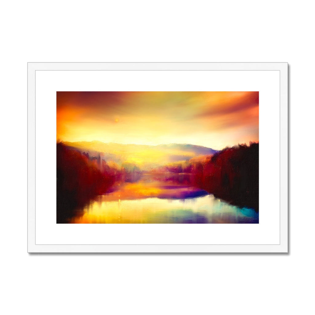 Loch Faskally Dusk Art Prints