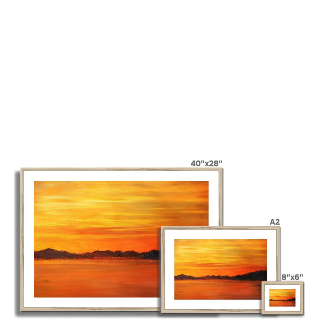 Loch Fyne Sunset Art Prints