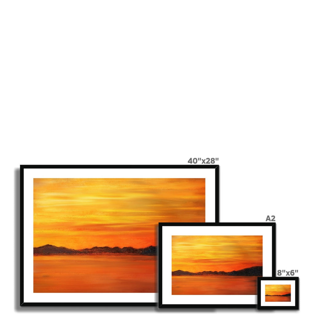Loch Fyne Sunset Art Prints