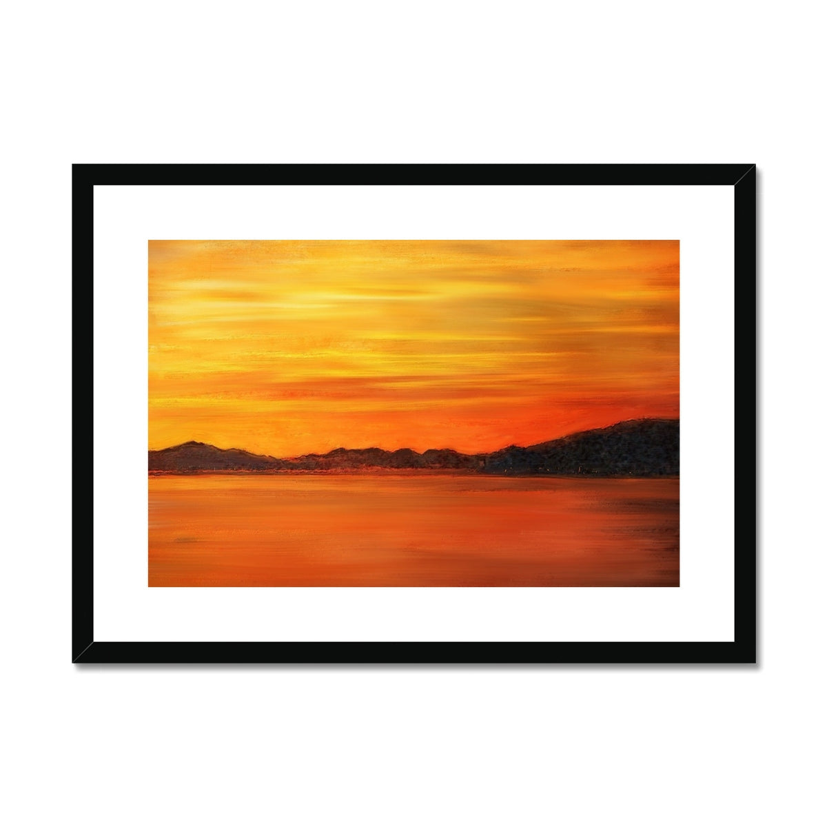 Loch Fyne Sunset Art Prints