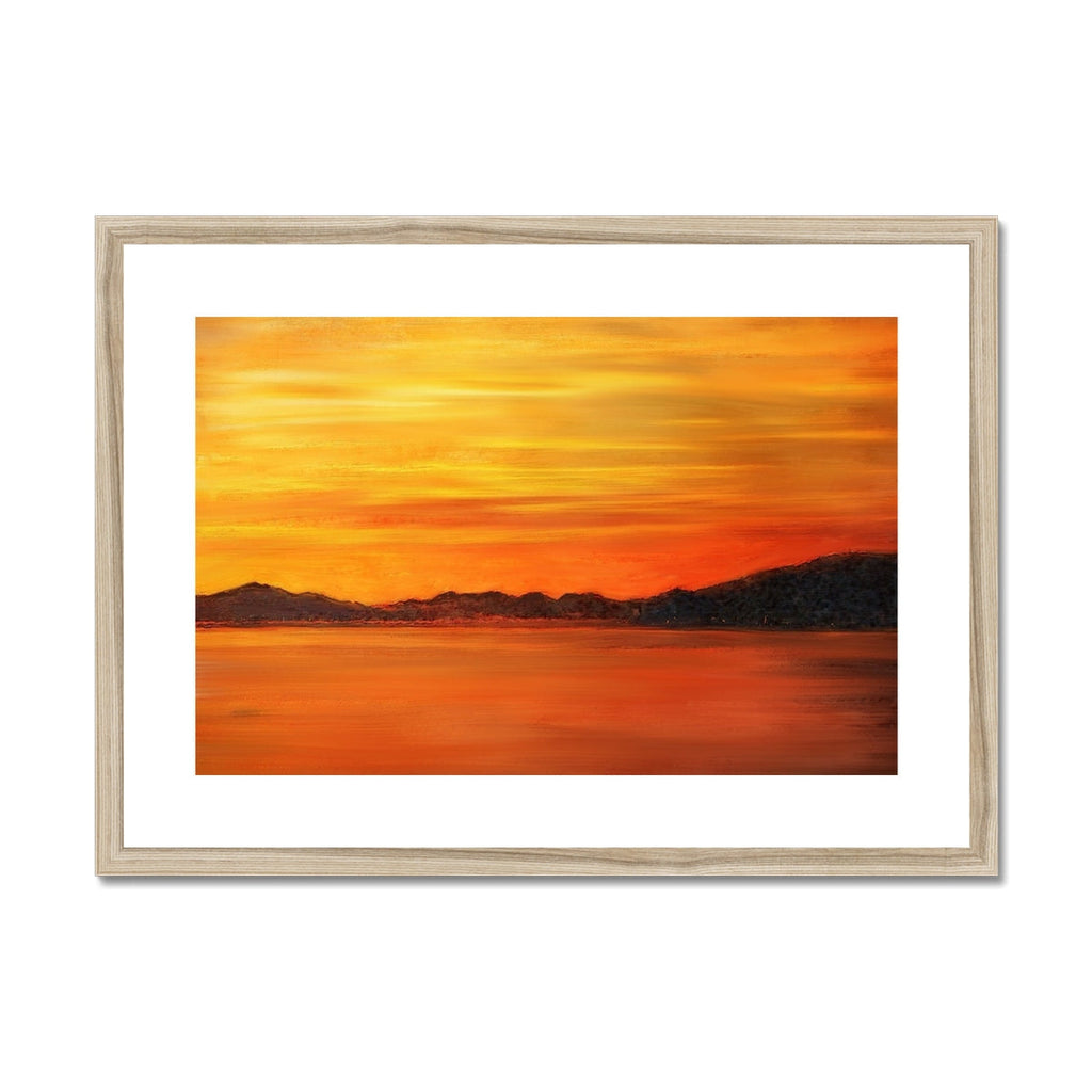 Loch Fyne Sunset Art Prints