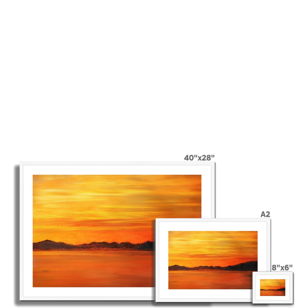 Loch Fyne Sunset Art Prints