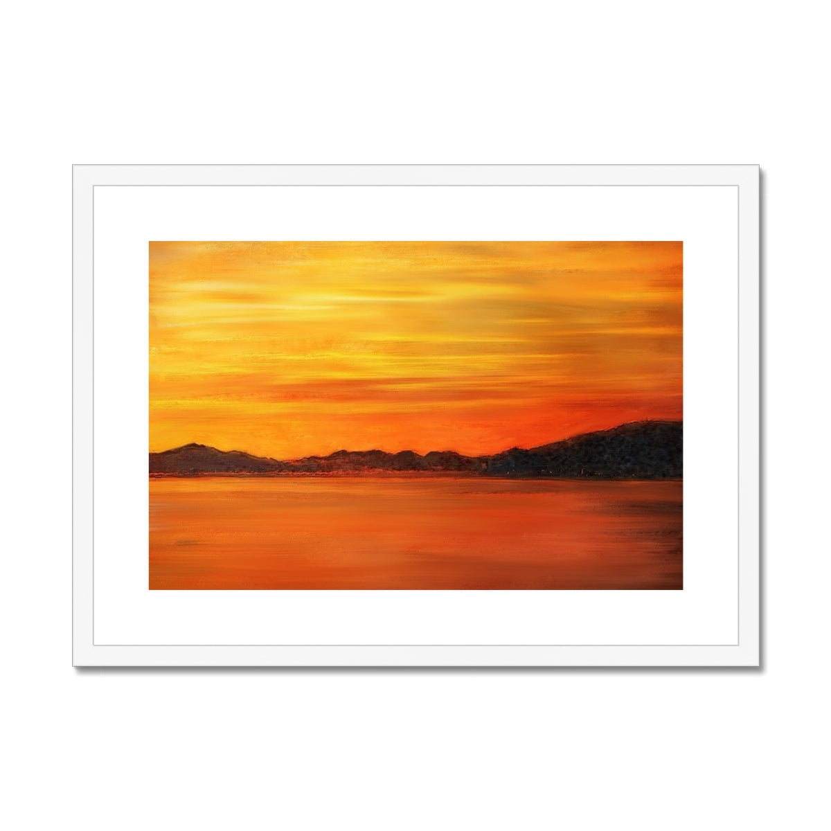 Loch Fyne Sunset Art Prints