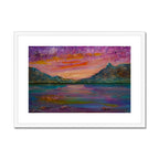 Loch Leven Sunset Art Prints