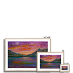 Loch Leven Sunset Art Prints