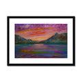 Loch Leven Sunset Art Prints