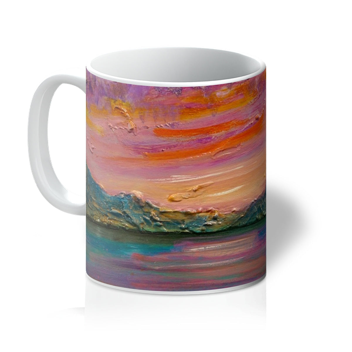 Loch Leven Sonnenuntergangsbecher