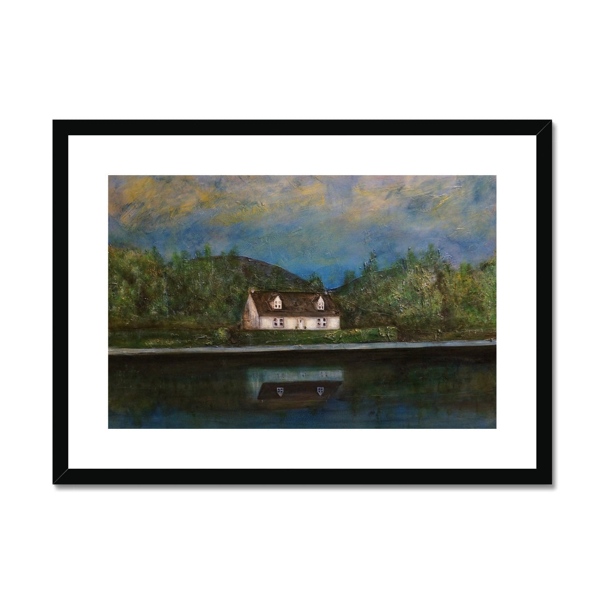 A Loch Lomond Cottage Art Prints