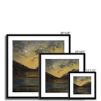 Loch Lomond Moonlight Art Prints