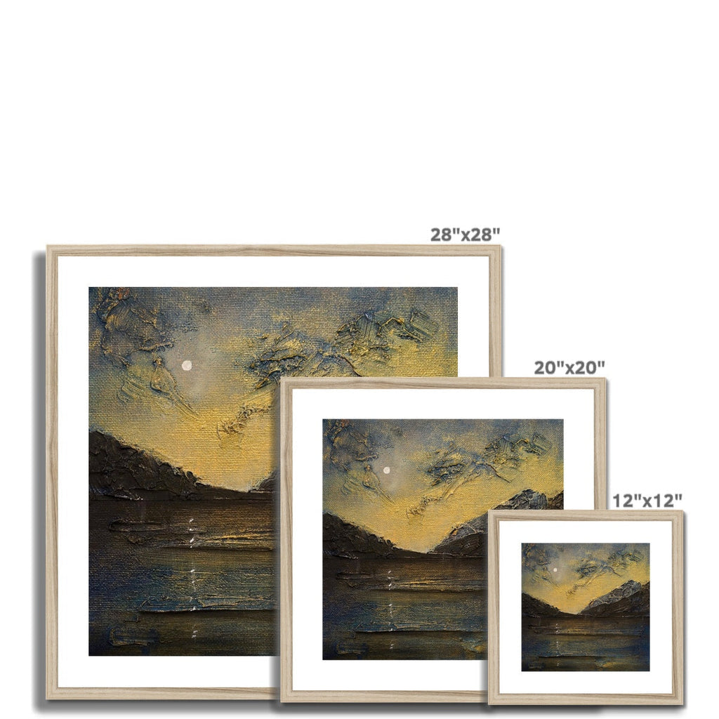 Loch Lomond Moonlight Art Prints