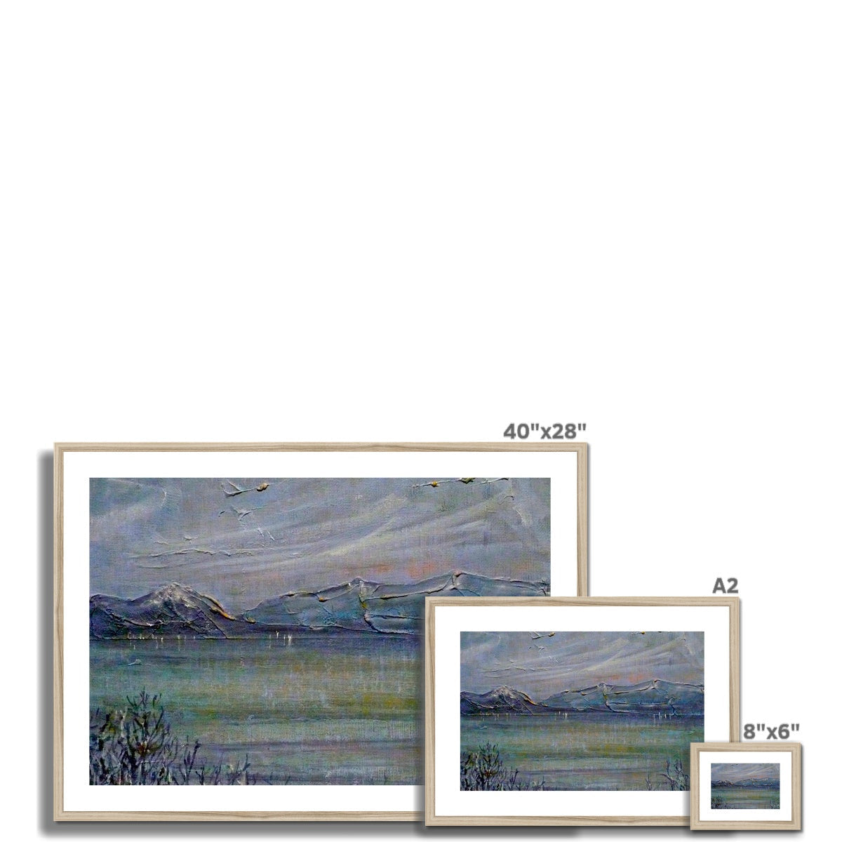 Loch Morlich Moonlight Art Prints