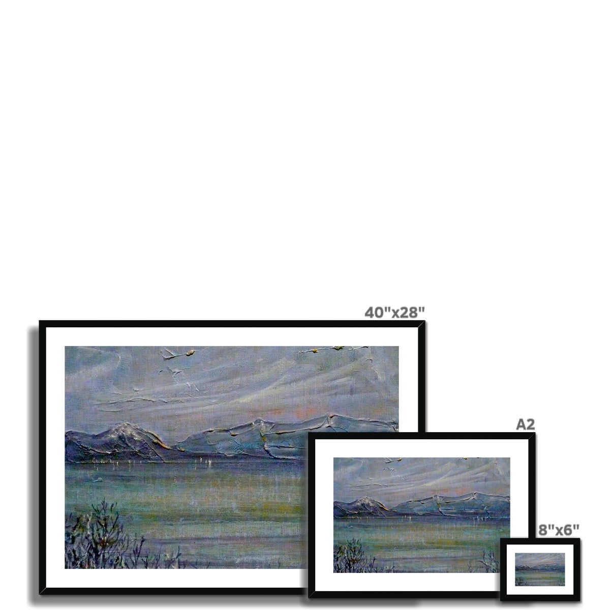 Loch Morlich Moonlight Art Prints