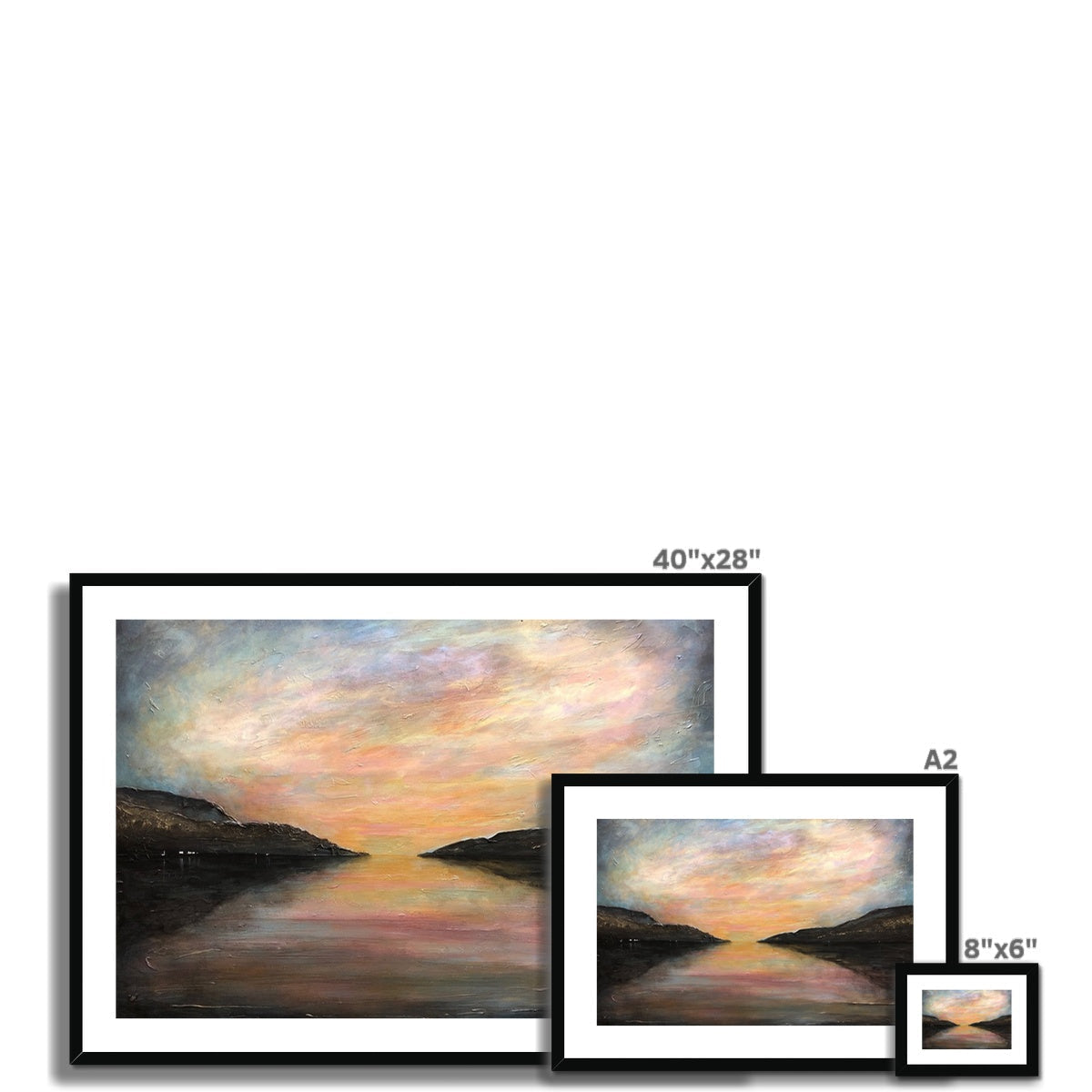 Loch Ness Glow Art Prints