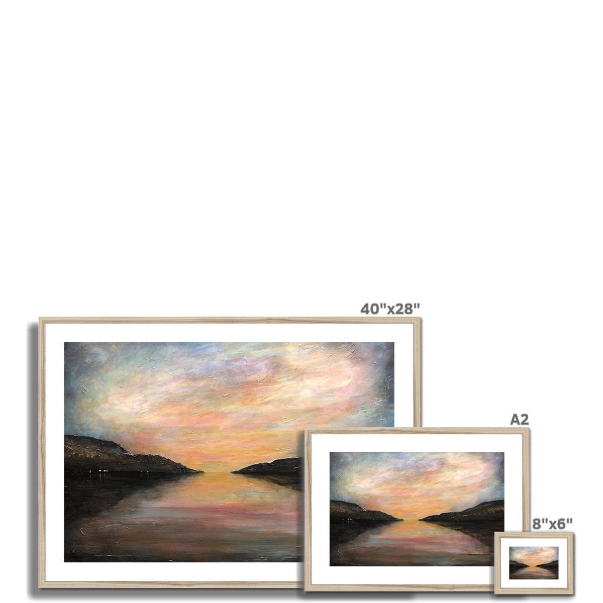 Loch Ness Glow Art Prints