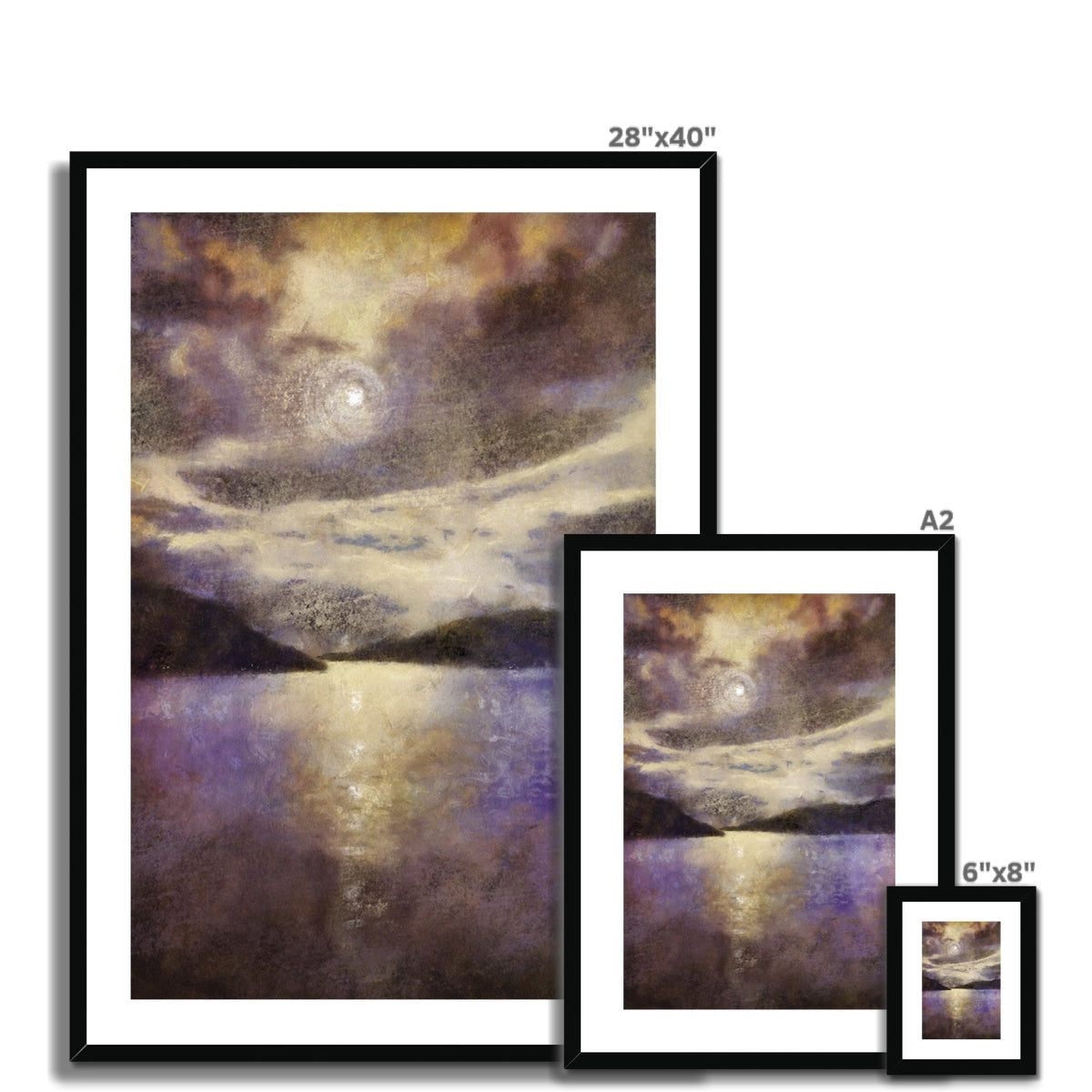 Moonlight Meets Lewis & Harris Art Prints