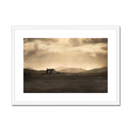 A Moonlit Croft Art Prints