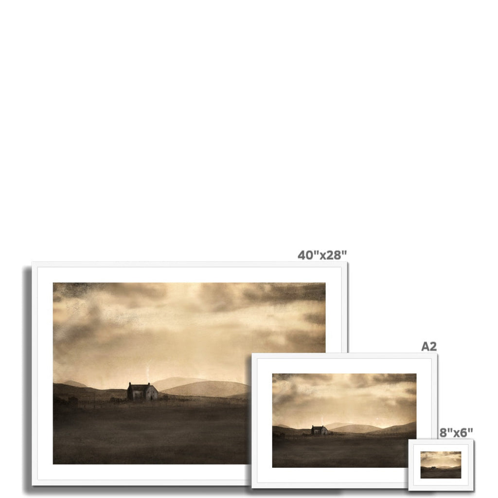 A Moonlit Croft Art Prints